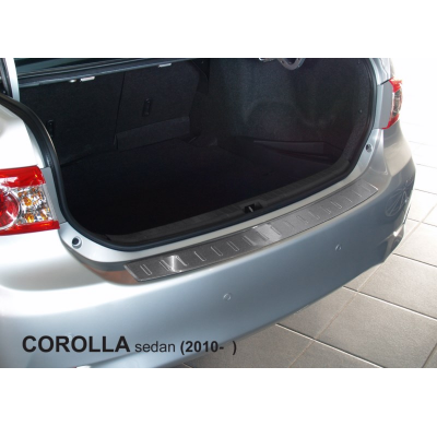 Protector Paragolpes Acero Inox Toyota Corolla Sedan/Ribs 2010-> Avisa